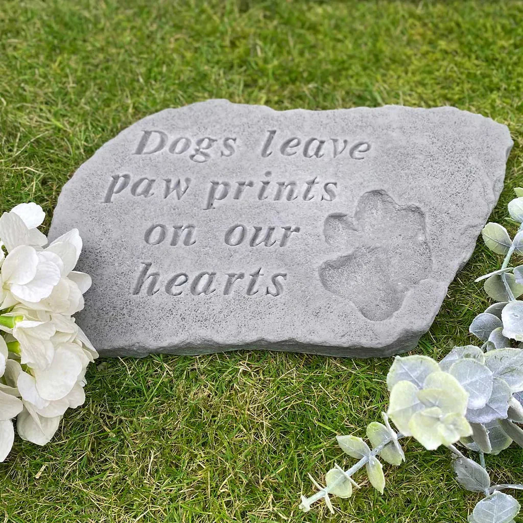 Large Outdoor Dog Memorial Stone or Grave Marker