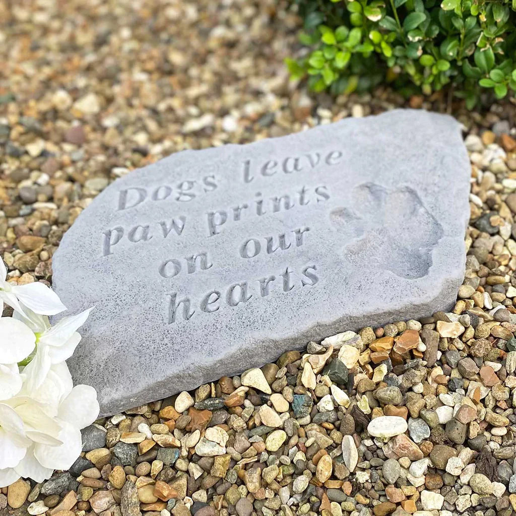 Large Outdoor Dog Memorial Stone or Grave Marker