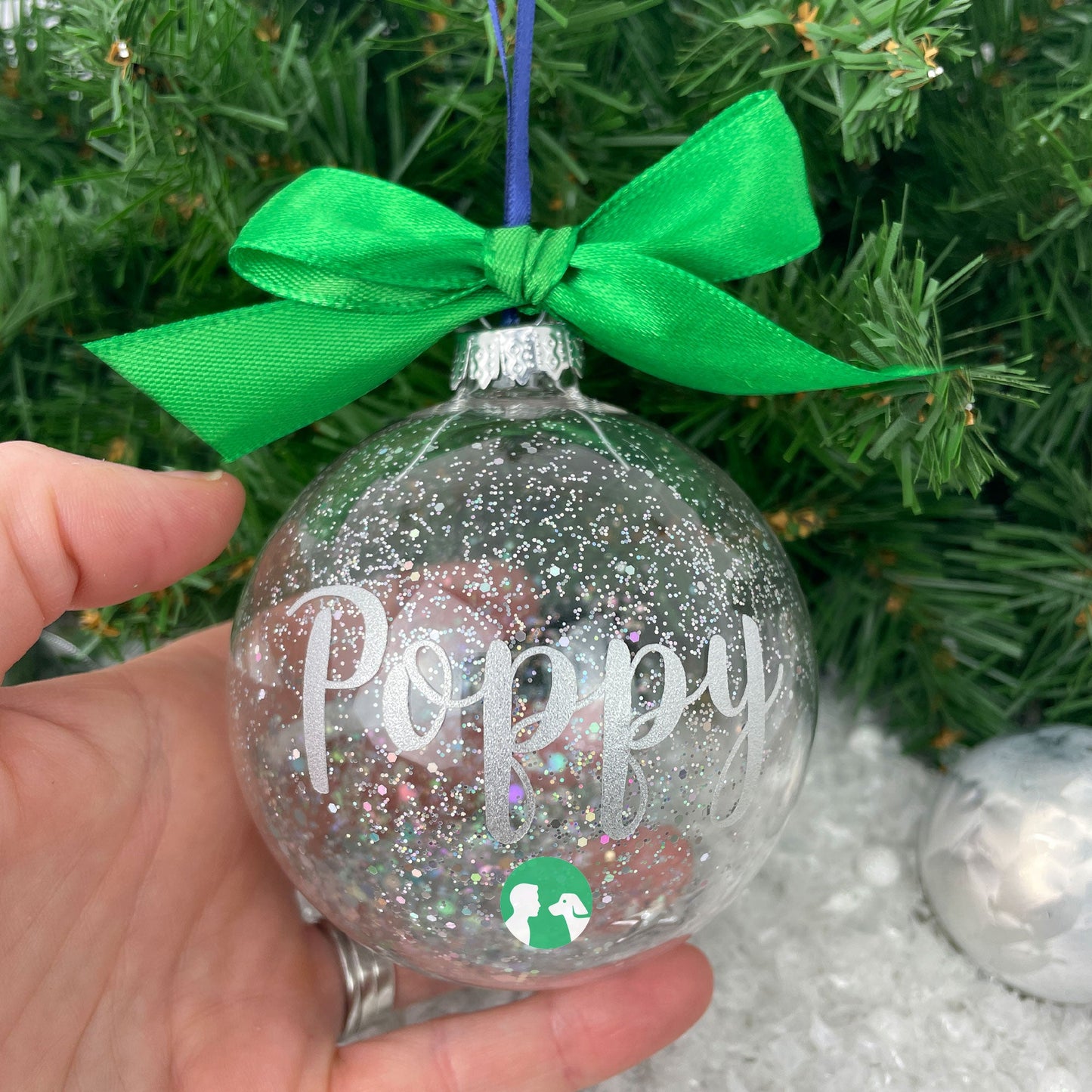Humanimal Trust Charity Personalised Pet Bauble