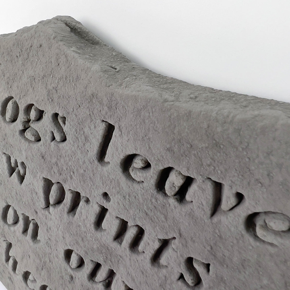 Large Outdoor Dog Memorial Stone or Grave Marker