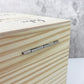 Personalised Large Pine Wooden Pet Memorial Photo Memory Box - 4 Sizes (20cm | 26cm | 30cm | 36cm)