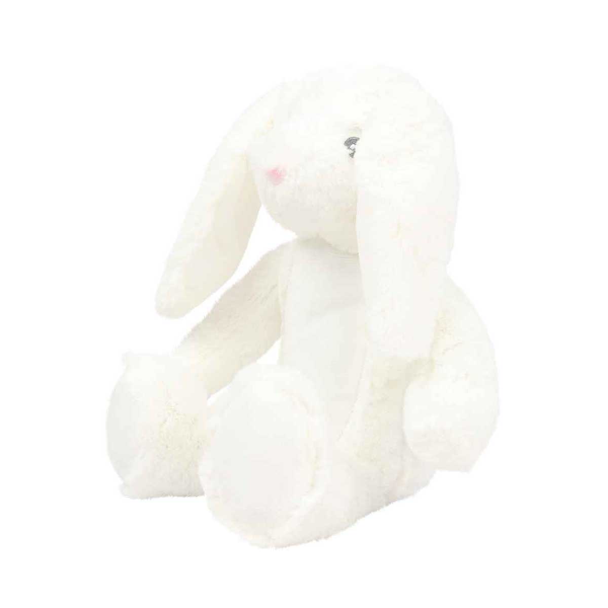 Personalised Small White Keepsake Memory Bunny