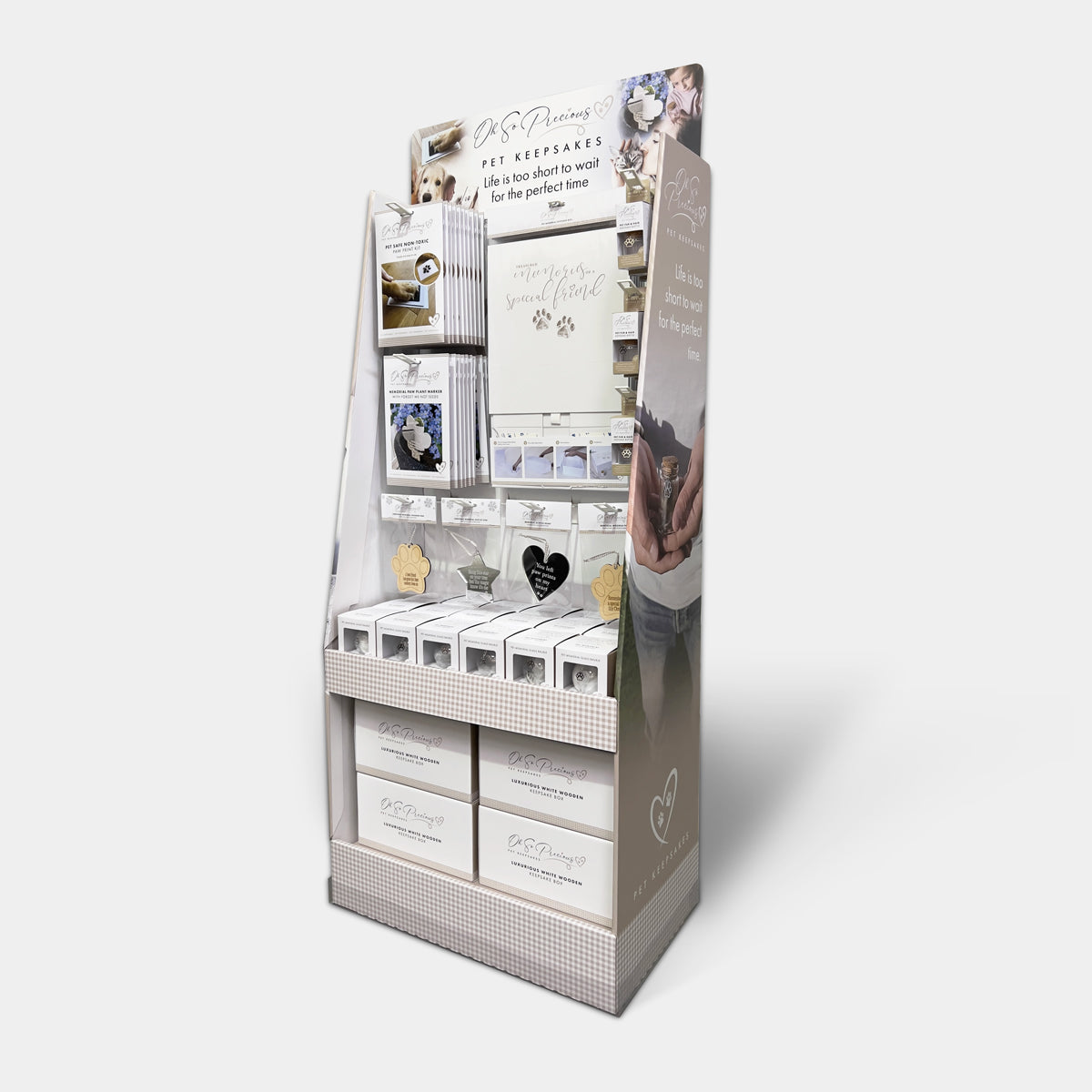 Fully Stocked Floor Standing Product Display Unit
