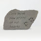 Large Outdoor Cat Memorial Stone or Grave Marker