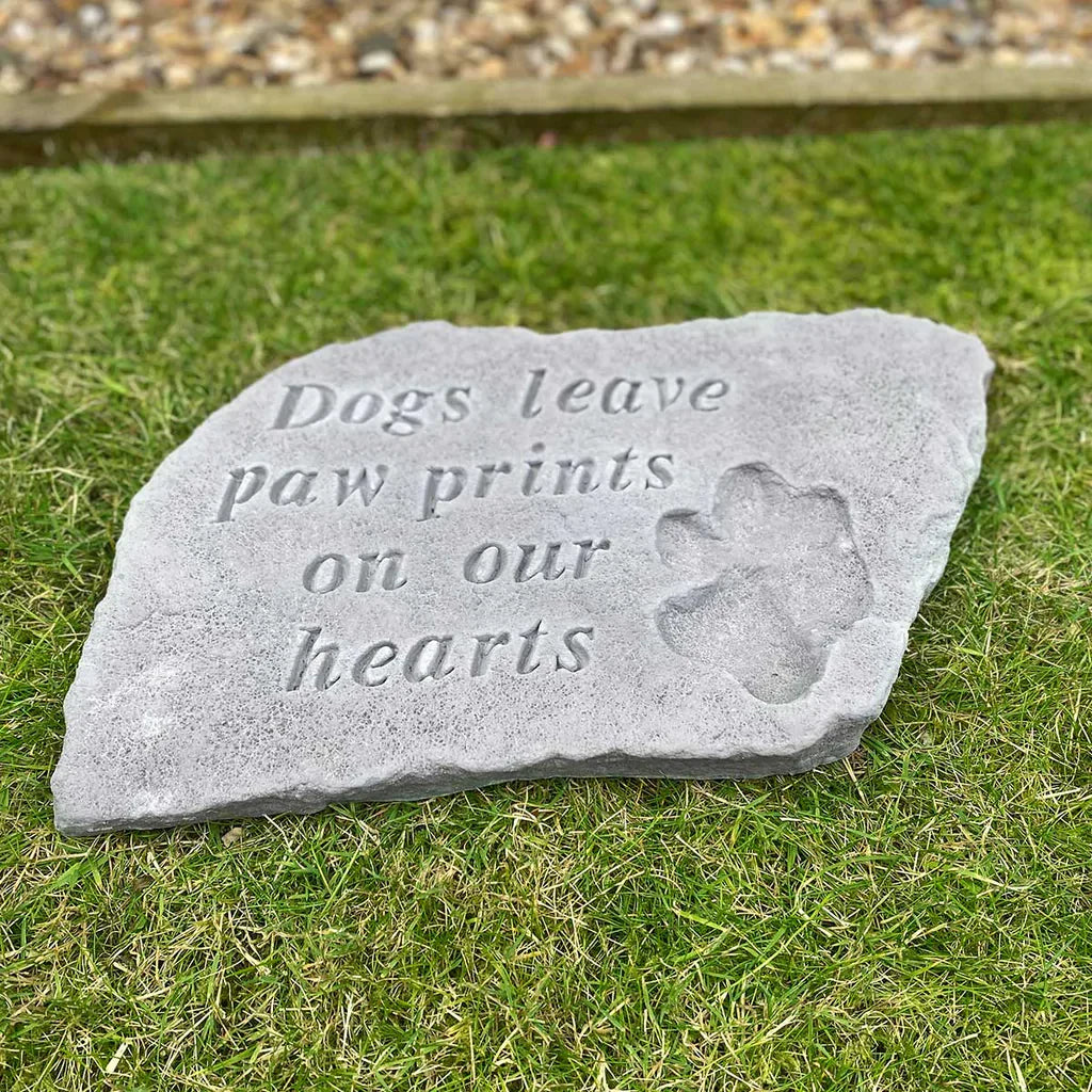 Large Outdoor Dog Memorial Stone or Grave Marker