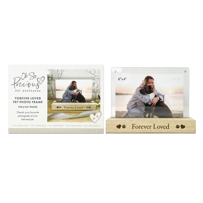 Forever Loved Pet Photo Frame