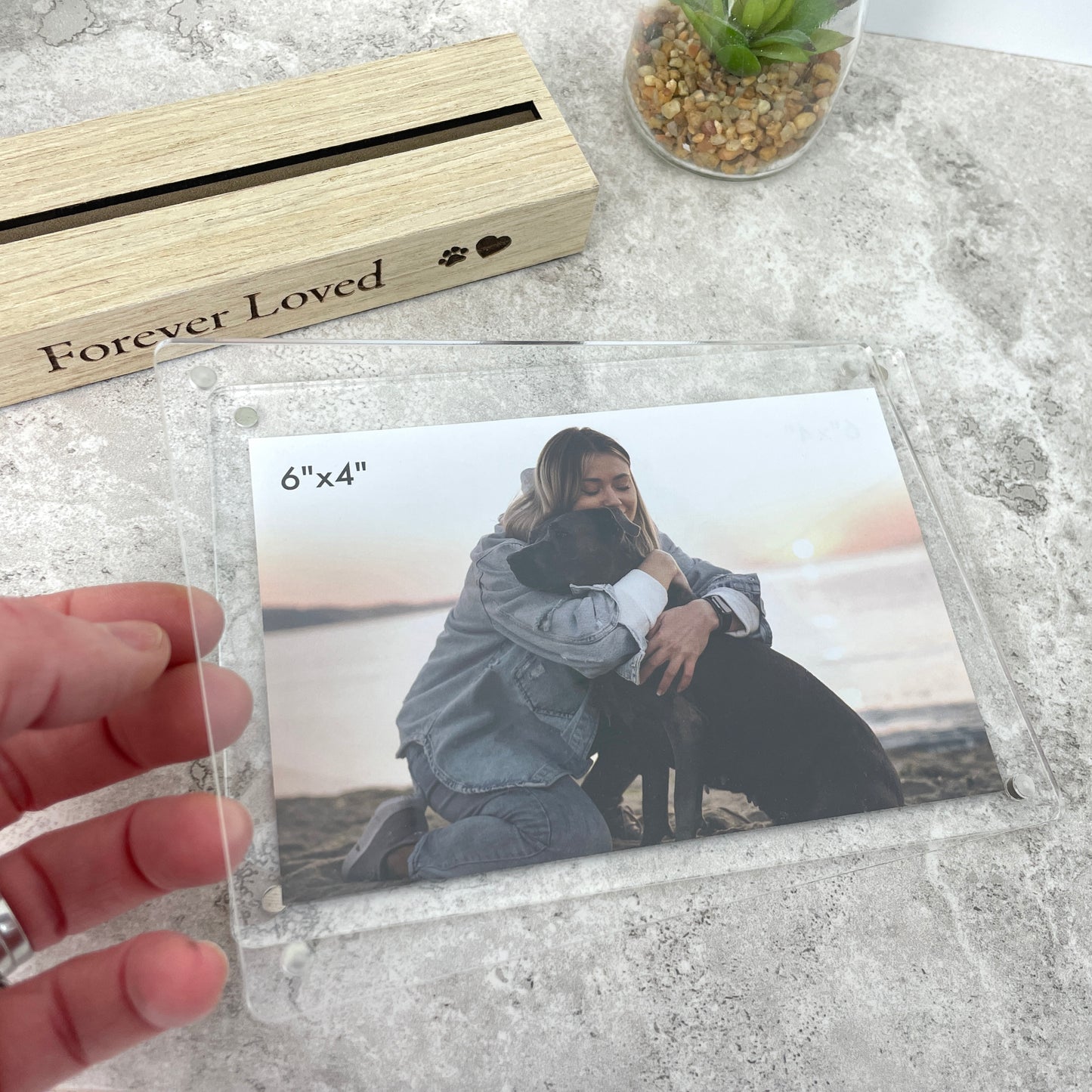 Forever Loved Pet Photo Frame