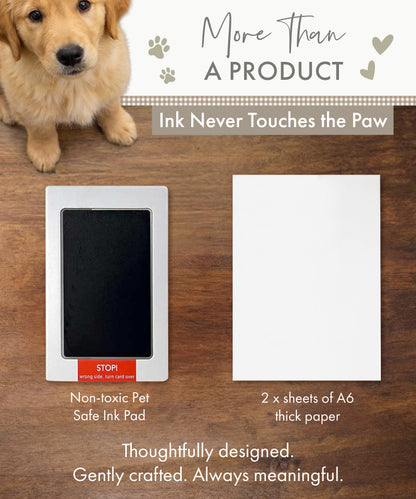 Pet Safe Non-toxic Paw Print Ink Pad Kit
