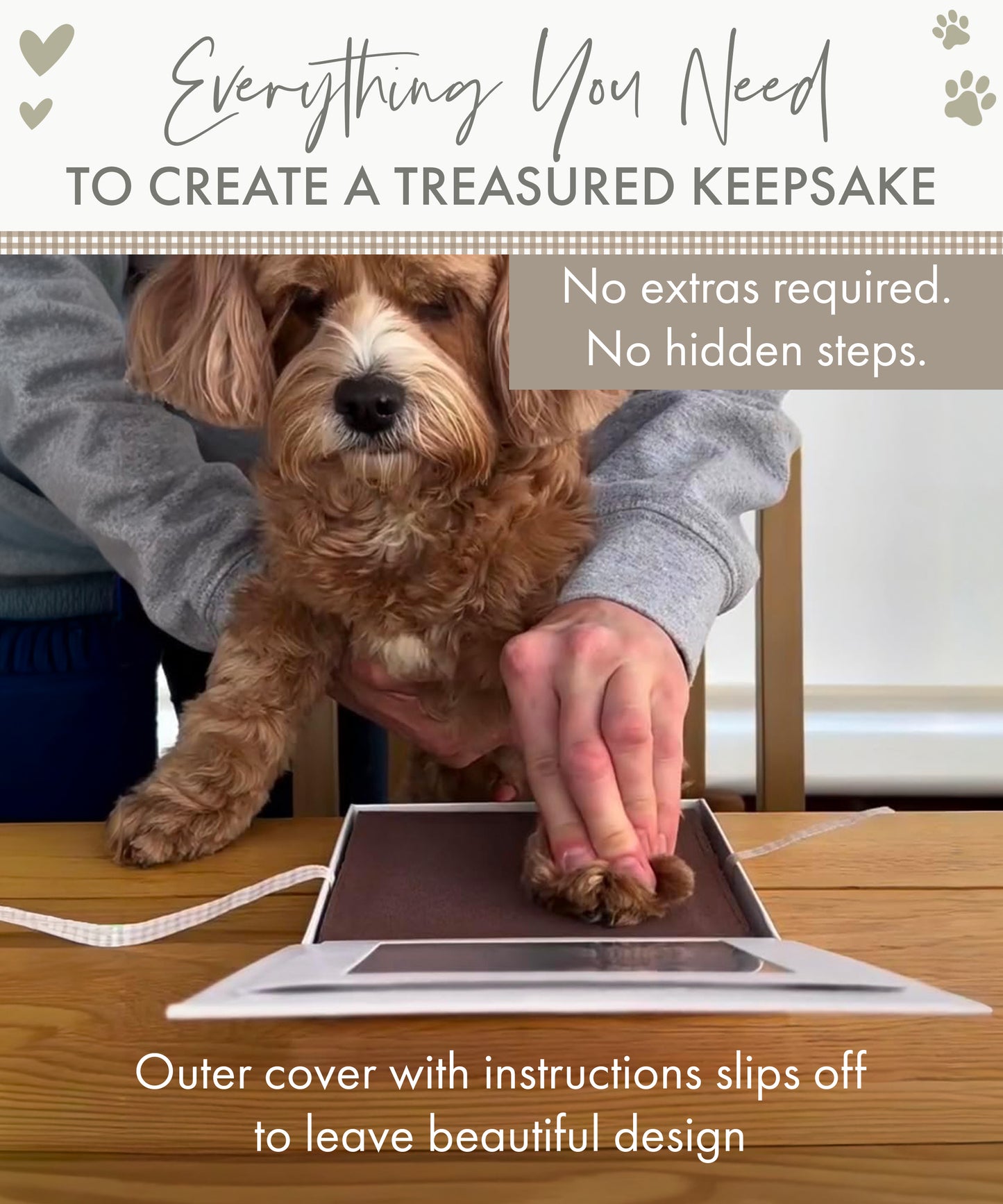 Oh So Precious Paw Pad Impression Keepsake