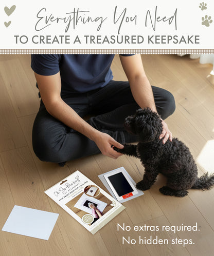 Pet Safe Non-toxic Paw Print Ink Pad Kit