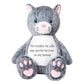 Personalised Large Record-A-Meow Keepsake Memory Cat