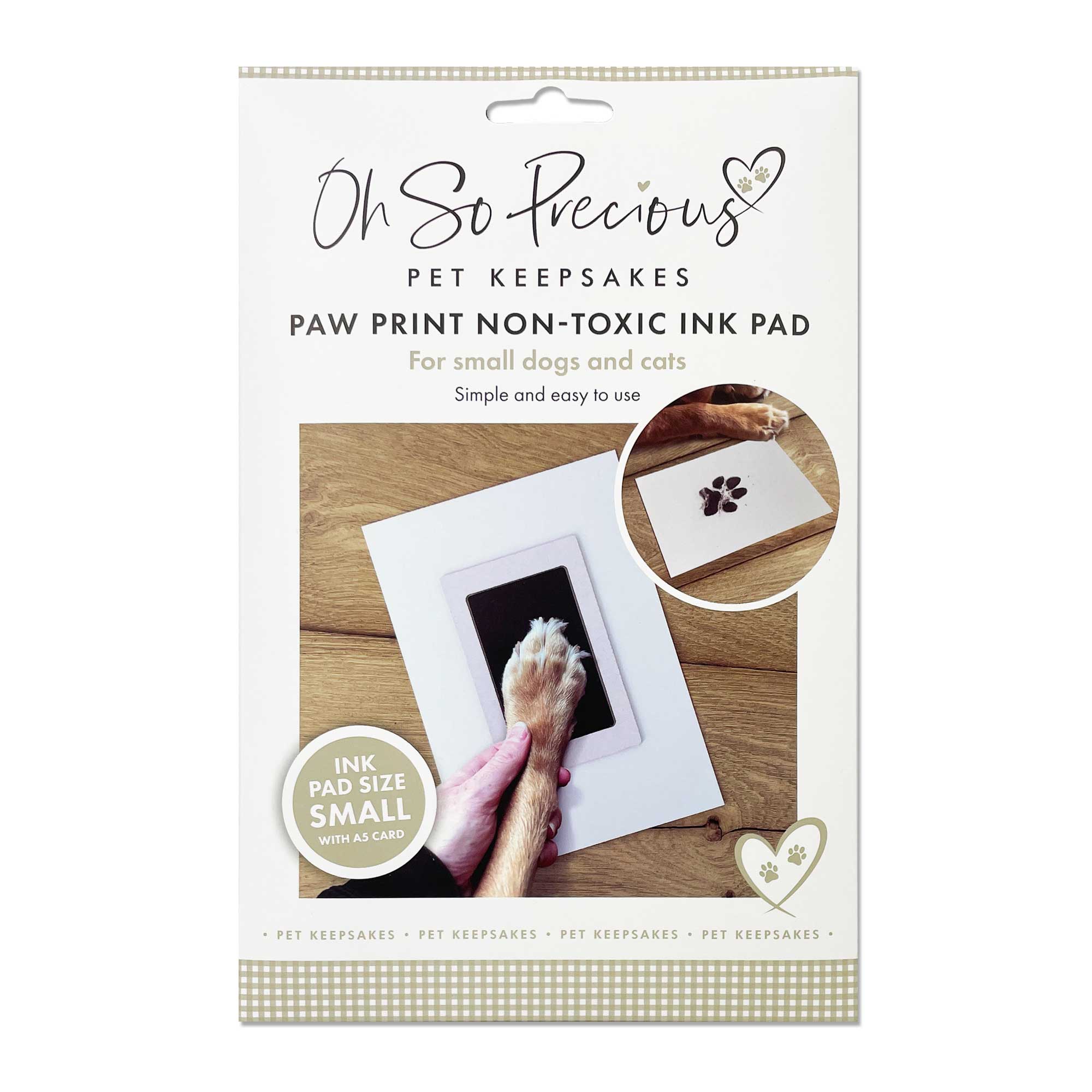 Dog paw ink clearance pad