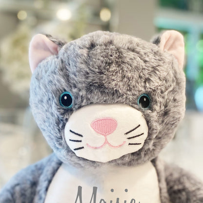 Personalised Large Ashes Keepsake Memory Cat