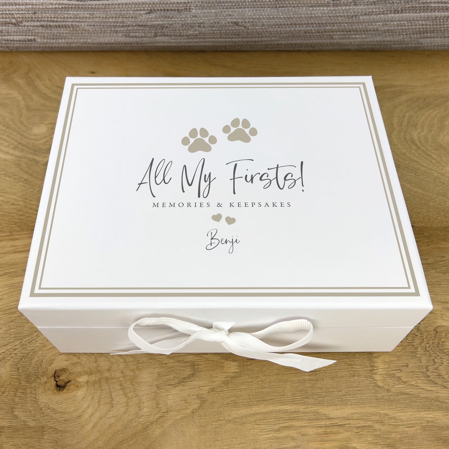 Personalised Complete Puppy/Kitten Keepsake Kit