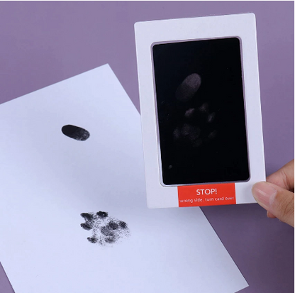 Paw Print Non-toxic Paw Print Ink Pad Kit For Small Mammals
