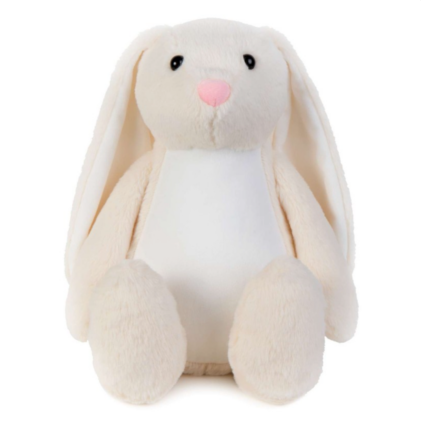 Personalised Large Cream Comfort Keepsake Memory Bunny