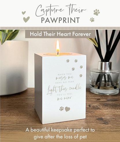 Pet Memorial Tea Light Holder