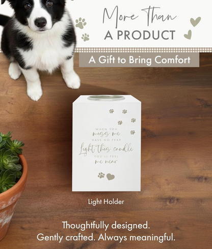 Pet Memorial Tea Light Holder