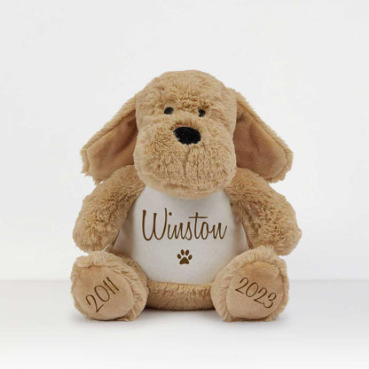 Personalised Small Keepsake Memory Dog