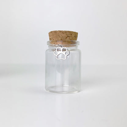 Pet Fur, Hair & Ashes Keepsake Bottle