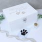 Luxury 'Treasured Memories' Pet Memorial Wooden Keepsake Box