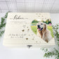 Personalised Large 34cm Luxury Wooden Pet Memorial Photo Memory Box