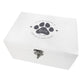 Personalised White Wooden Pet Name Memorial Memory Box - 2 Sizes