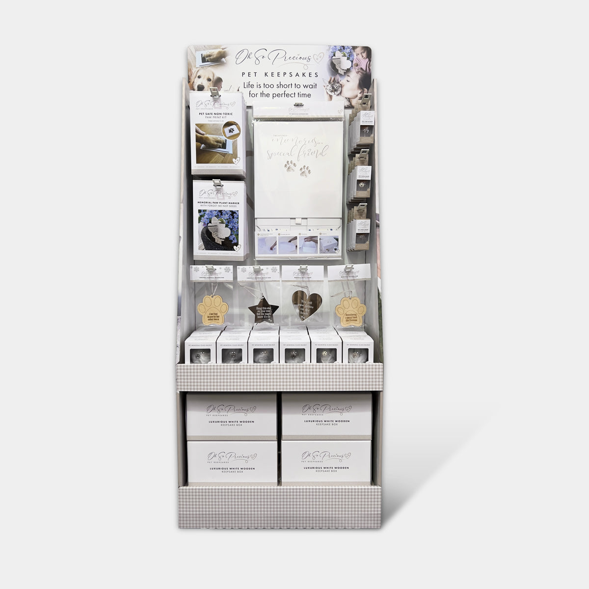 Fully Stocked Floor Standing Product Display Unit